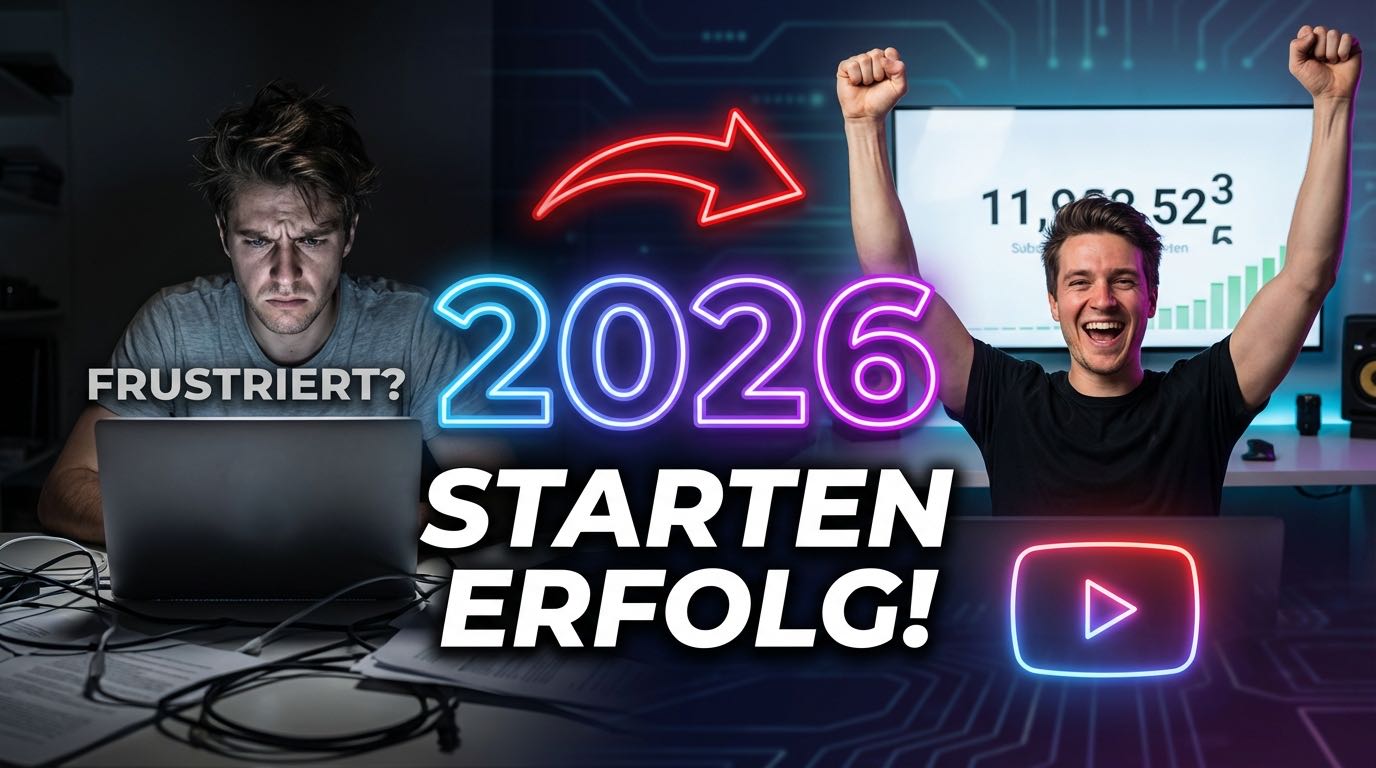 YouTube Kanal starten 2026: Der komplette Guide für Anfänger