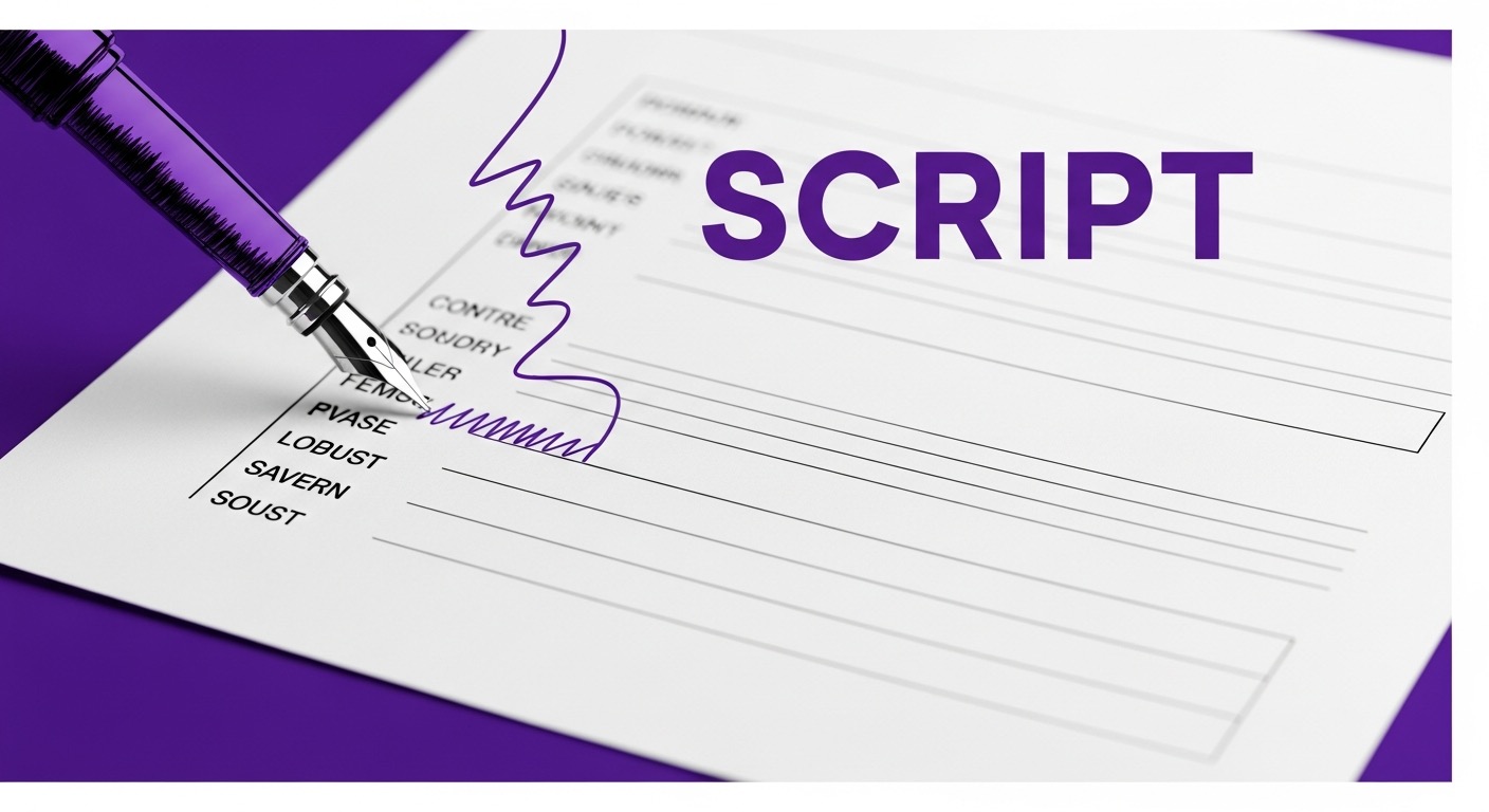 YouTube Script schreiben: Vorlagen & Frameworks